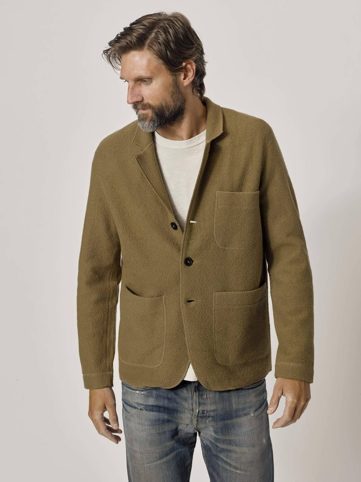 Felted Chore Coat Z116858