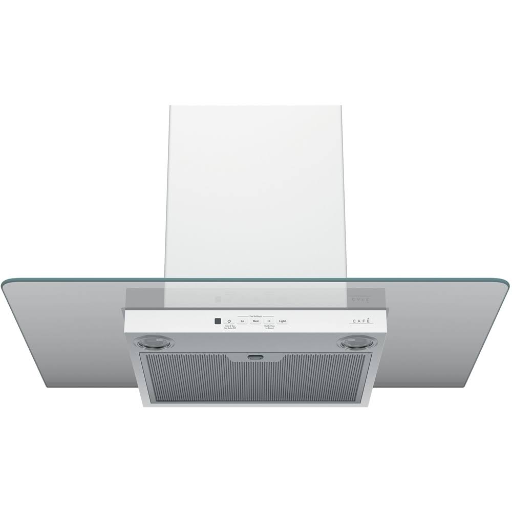 White Matte Wall Mount Range Hood P9262