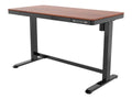 Sit/standing desk electric height adjustment walnut V23552