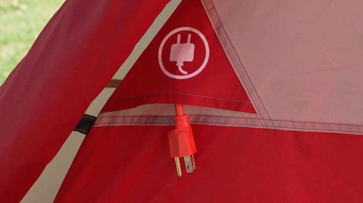 6 Person Dome Tent with Sitting Area 15 ft. x 11 ft. Y412
