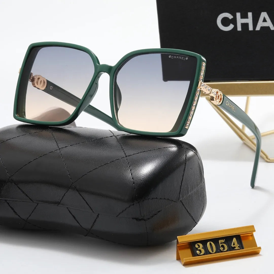 Rhinestone Polarized Sunglasses X52841