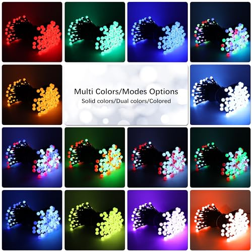 Color Changing Christmas String Lights with Remote Y691893