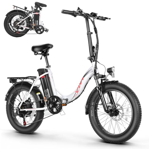 20" Fat Tire Electric Bike with 48V Removable Battery, 7-Speed H10580