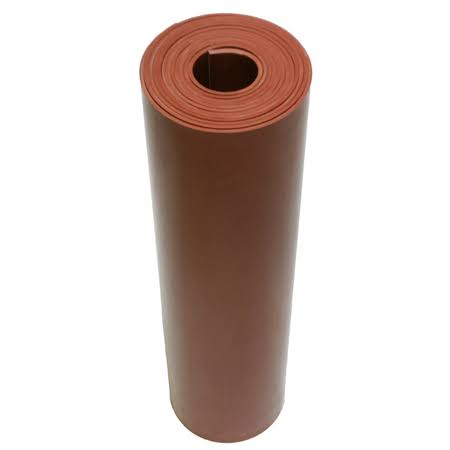 Red SBR Sheet 1/16 in x 22 in x 3 ft W x 12 ft L H3373