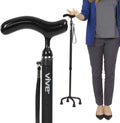 Carbon Fiber Quad Cane Walking Stick C77838