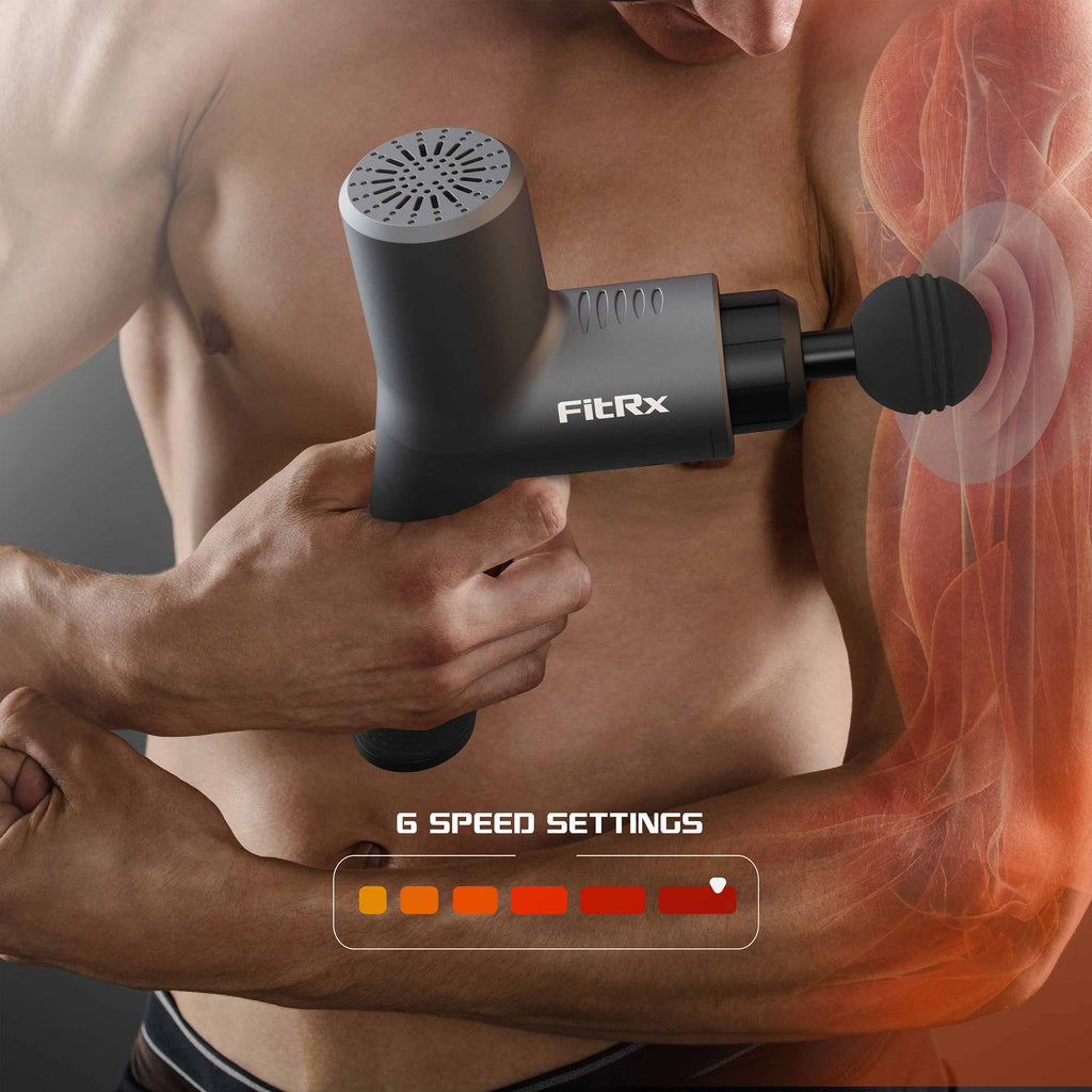 Handheld Percussion Massage Gun with Attachments I8758