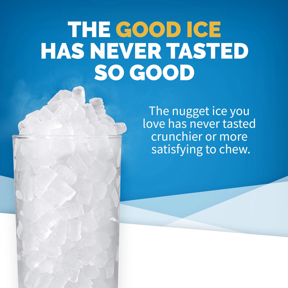 45lb. Nugget Countertop Ice Maker with Self-Cleaning Function F367526