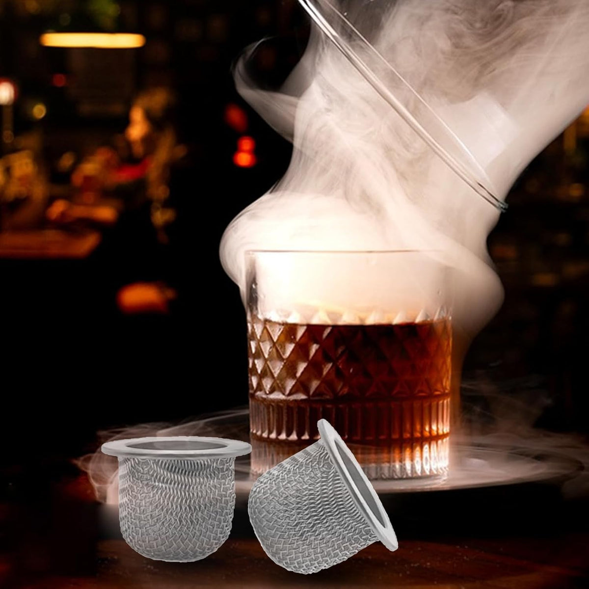 20 Pcs Stainless Steel Mesh Screen Filter Bowl Y495