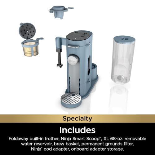 Single Serve Coffee Maker with 56oz Removable Reservoir D251