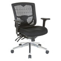 Black Plastic Manager's Chair E762731