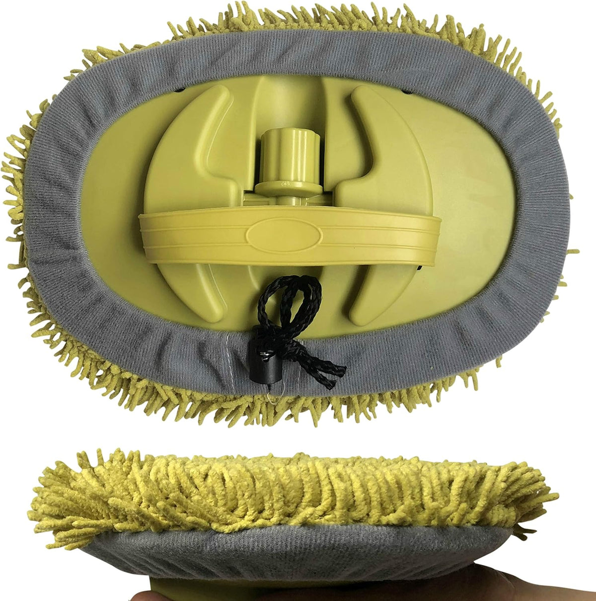 Wall Duster with Telescoping Pole and Chenille Microfiber Cleaning Head A778325