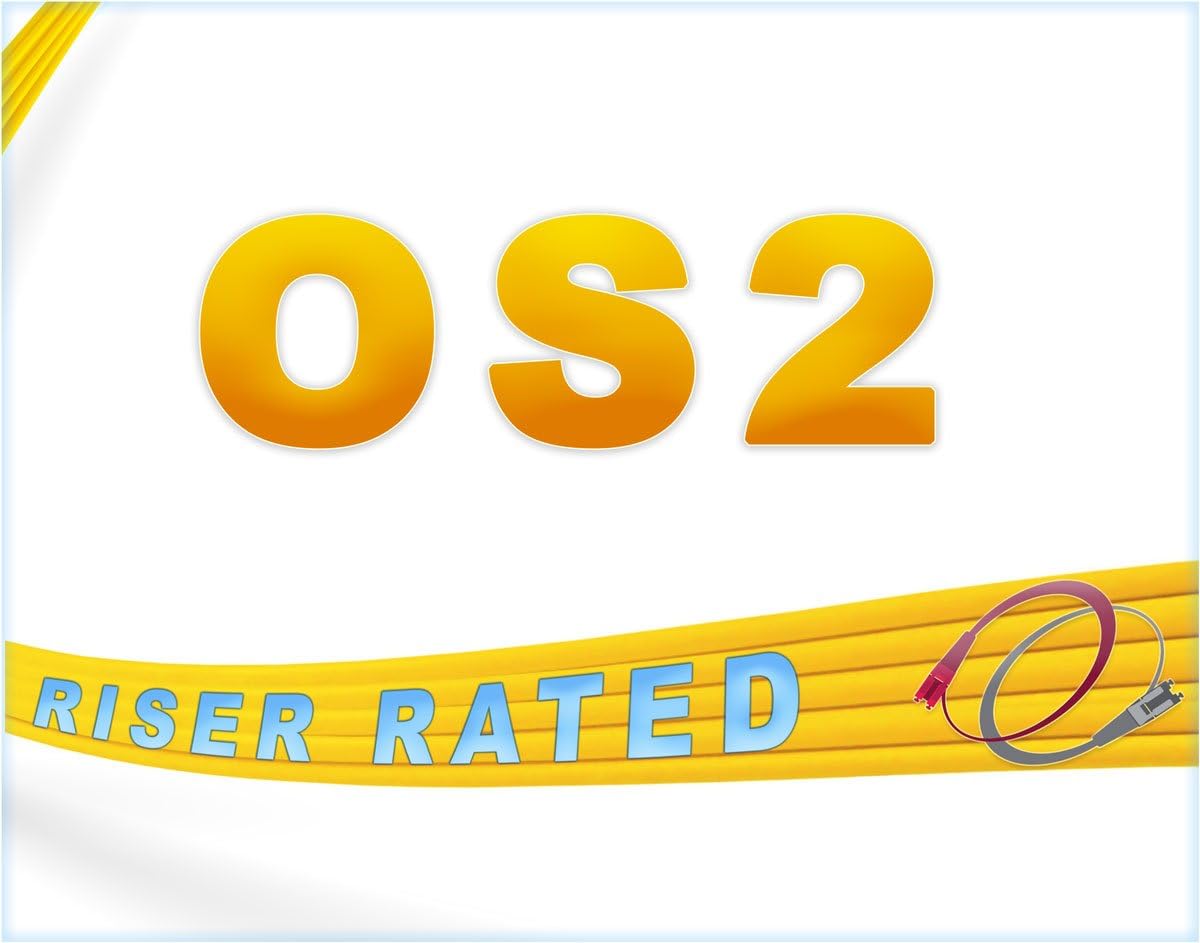 12Pk 3M OS2 LC SC Single Mode Fiber Patch Cables U365