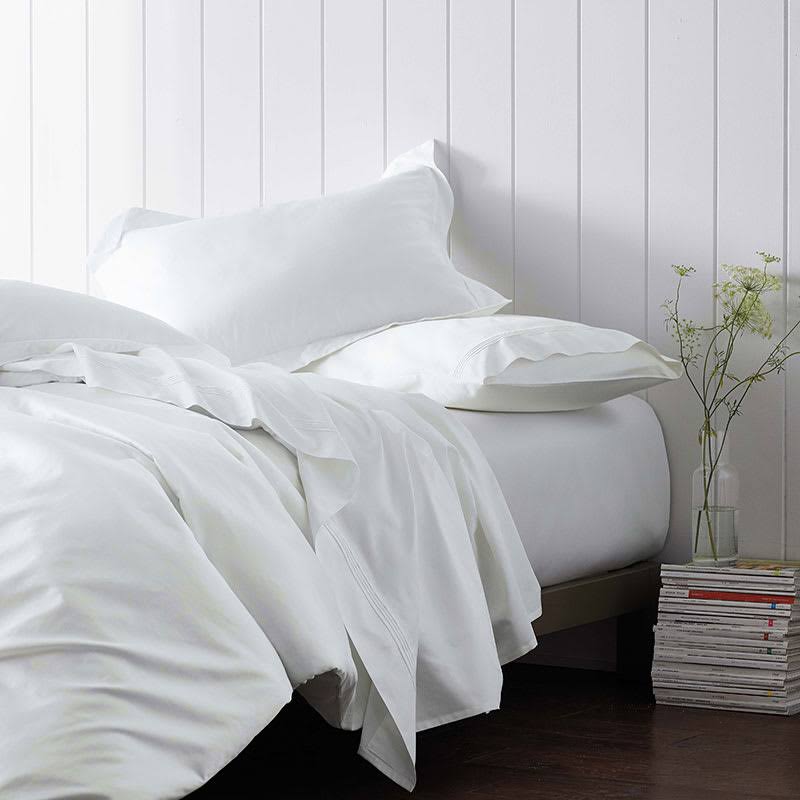 Silver Solid 600-Thread Count Egyptian Cotton Sateen California King Fitted Sheet J3521