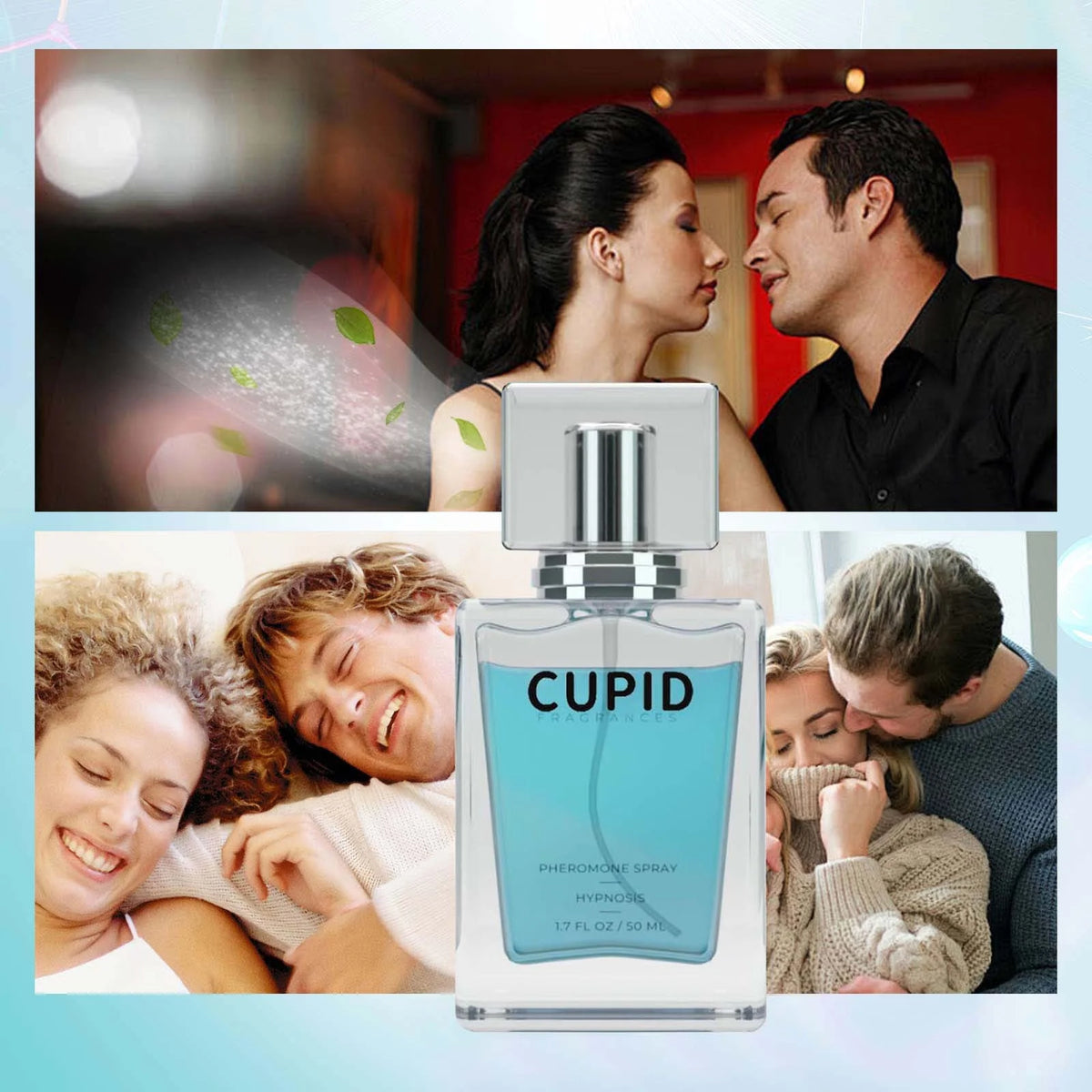 Cologne for Men - 1.7 FL OZ / 50ML (2 Bottle) Blue K7348