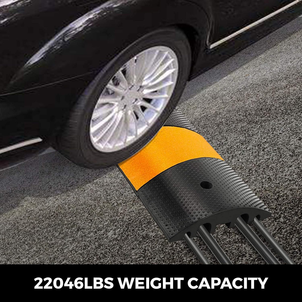 2pcs 6 Feet Heavy Duty Cable Protector Ramp L653994