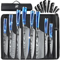 8 Pcs Stainless Steel Kitchen Knife Set J83957