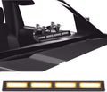 Blue/Blue 4 Head LED Strobe Light Bar with Cigarette Lighter Plug T704