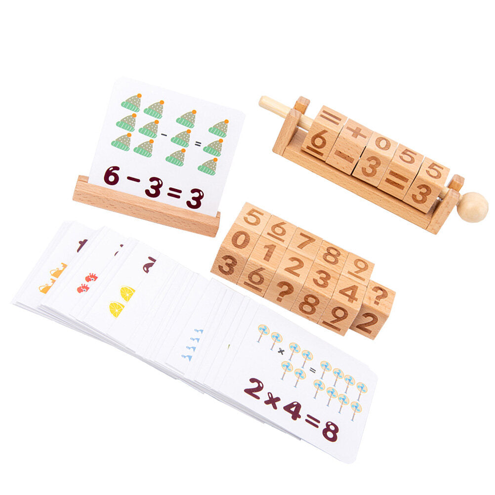 Wooden Learning String Toy Building Blocks L480171