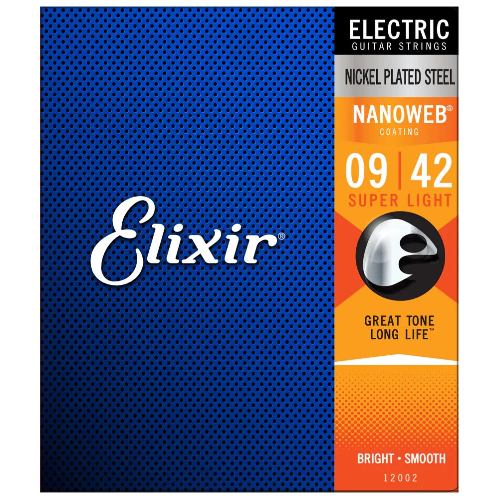 Nickel Electric Guitar Strings .009-.042 V529616
