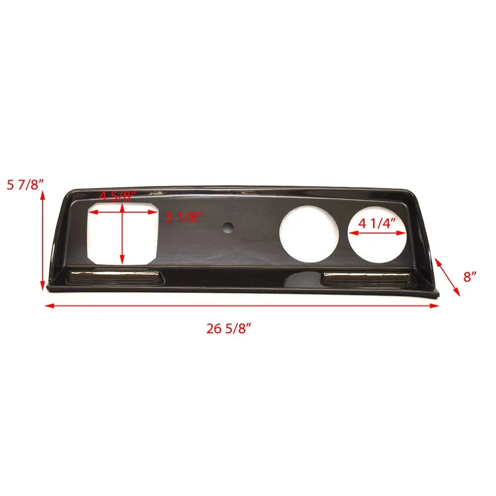 Pontoon Boat Blank Dash Panel 26 5/8 x 5 7/8 Inch L563125