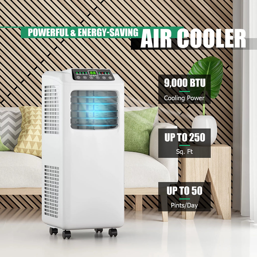 5500 BTU Portable Air Conditioner & Dehumidifier with Window Kit L887