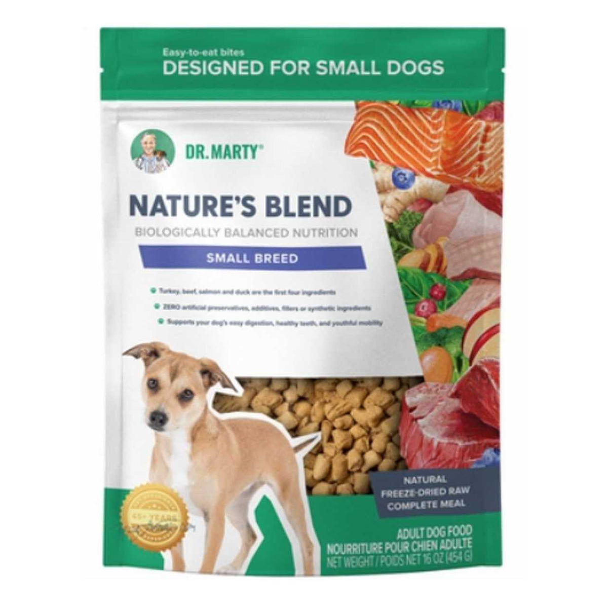 Freeze Dried Raw Nature's Blend Small Breed Dog Food S1531