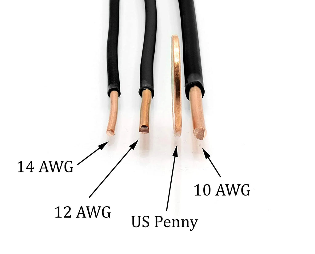 10 AWG Insulated Solid Copper THHN/THWN Wire 600 Volts Black Y35564