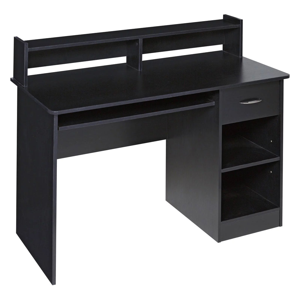 Computer Desk Hutch with Pull-Out Keyboard O555