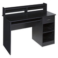Computer Desk Hutch with Pull-Out Keyboard O555