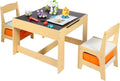 Kids Table and Chair Set with Storage Drawers K4414