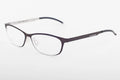 Matte Brown Matte Silver Titanium Eyeglasses 54mm A7273