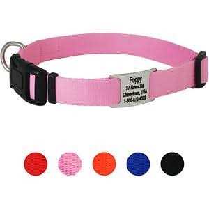 Adjustable Personalized Dog Collar A60747