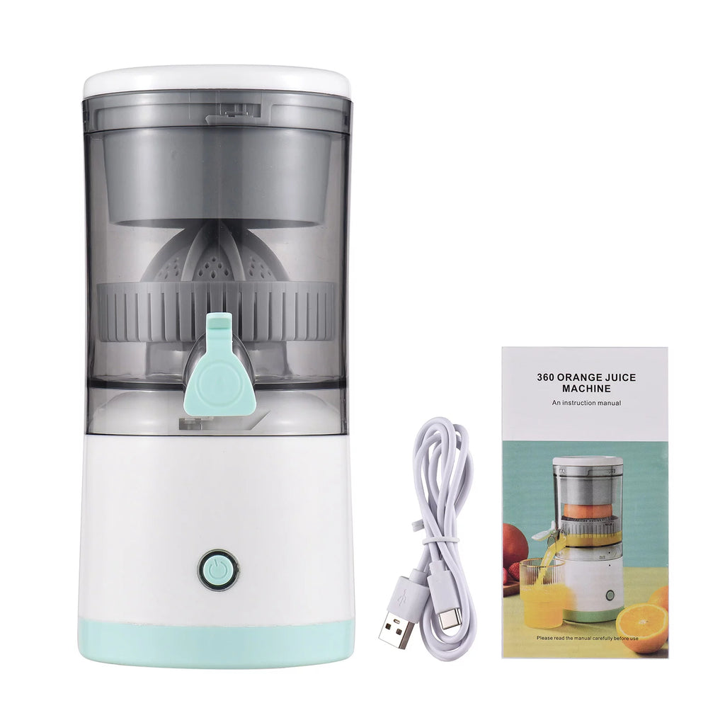 Electric Orange Juice Squeezer Portable Citrus Juicer P43678