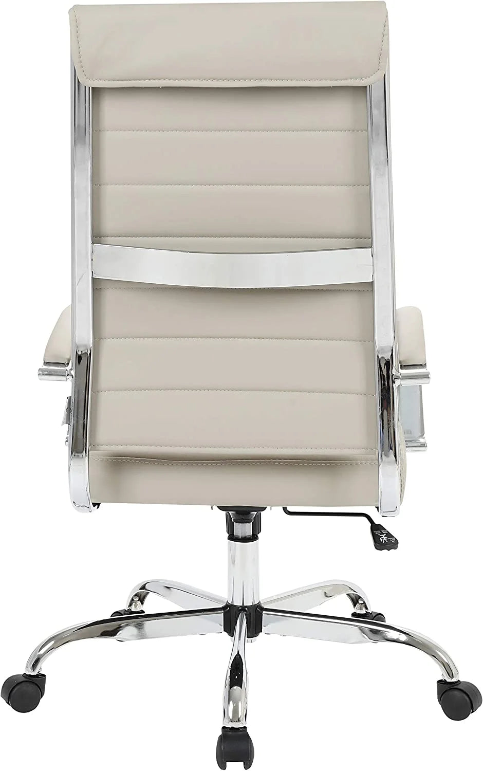 Tan Leather Swivel Office Chair I499