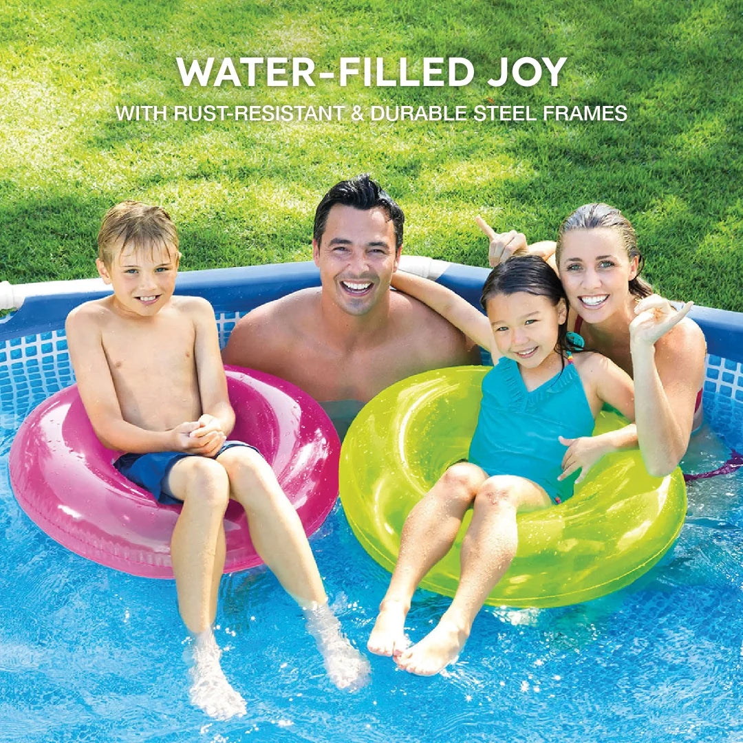 10' x 30 Above Ground Steel Frame Swimming Pool V4856