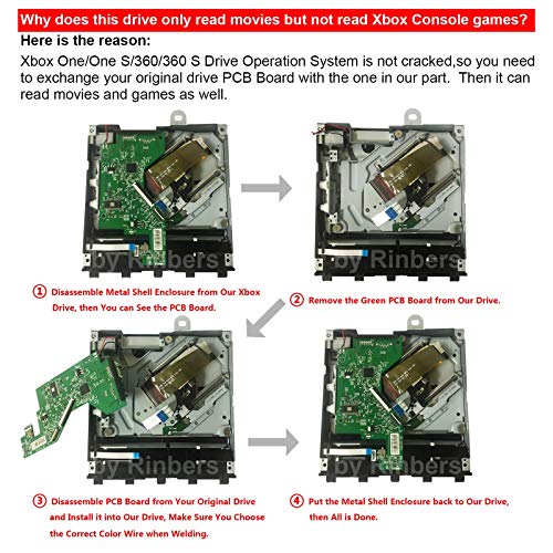 Blu-ray Disc DVD Drive Replacement with T8 T10 Opening Tool U843298
