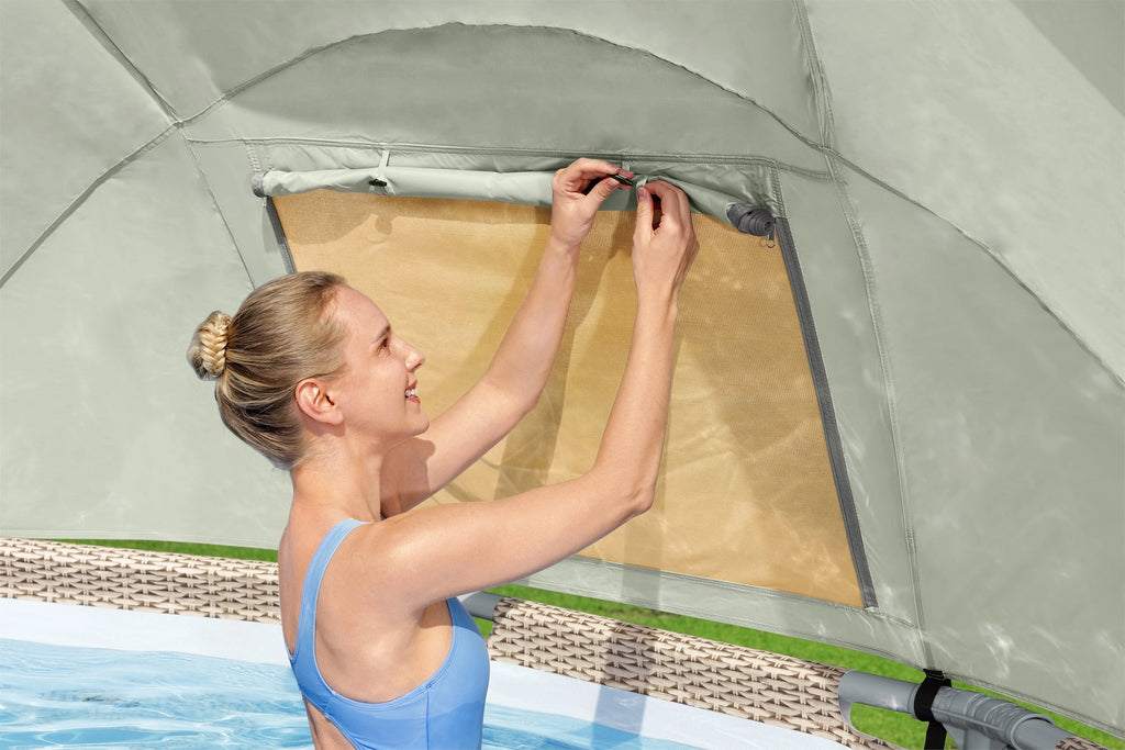 Round Metal Frame Above Ground Pool Set G368258