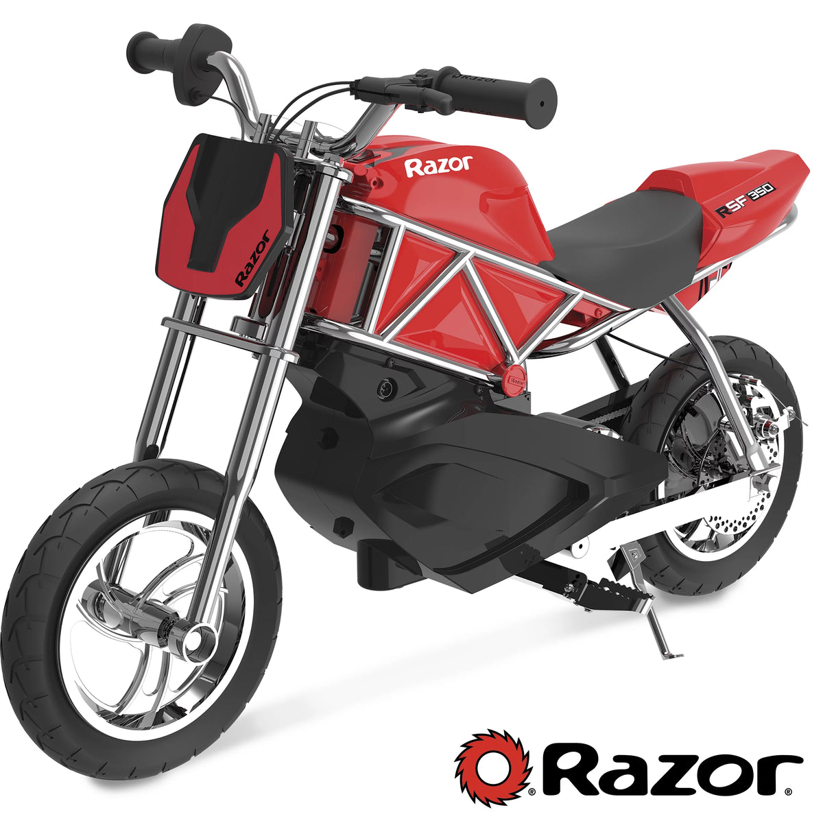 Black/Red 24V Electric Motor Bike M511685
