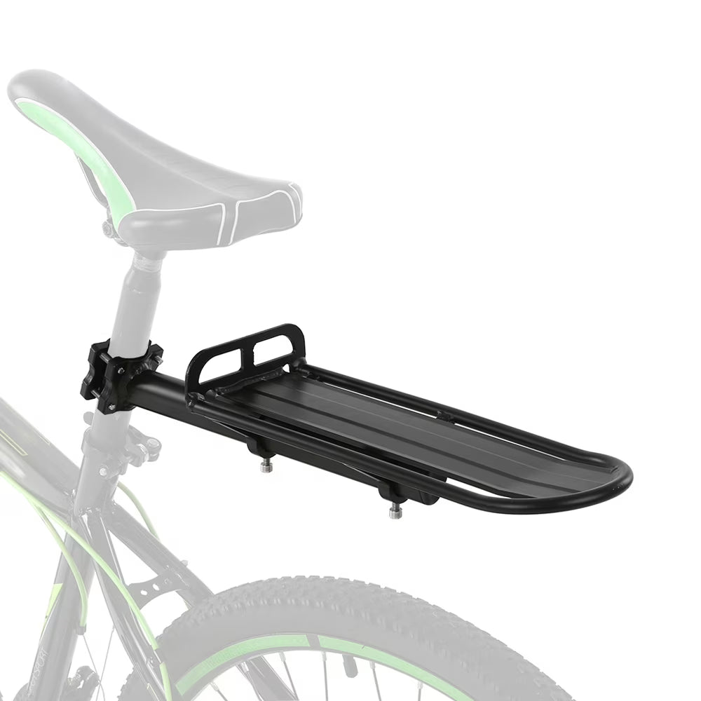Bike Cargo Holder Rear Carrier Seat Post Alloy Mount Q51977