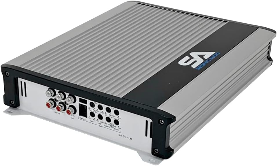5 Channel 1100 Watt Class D Car Amplifier D741
