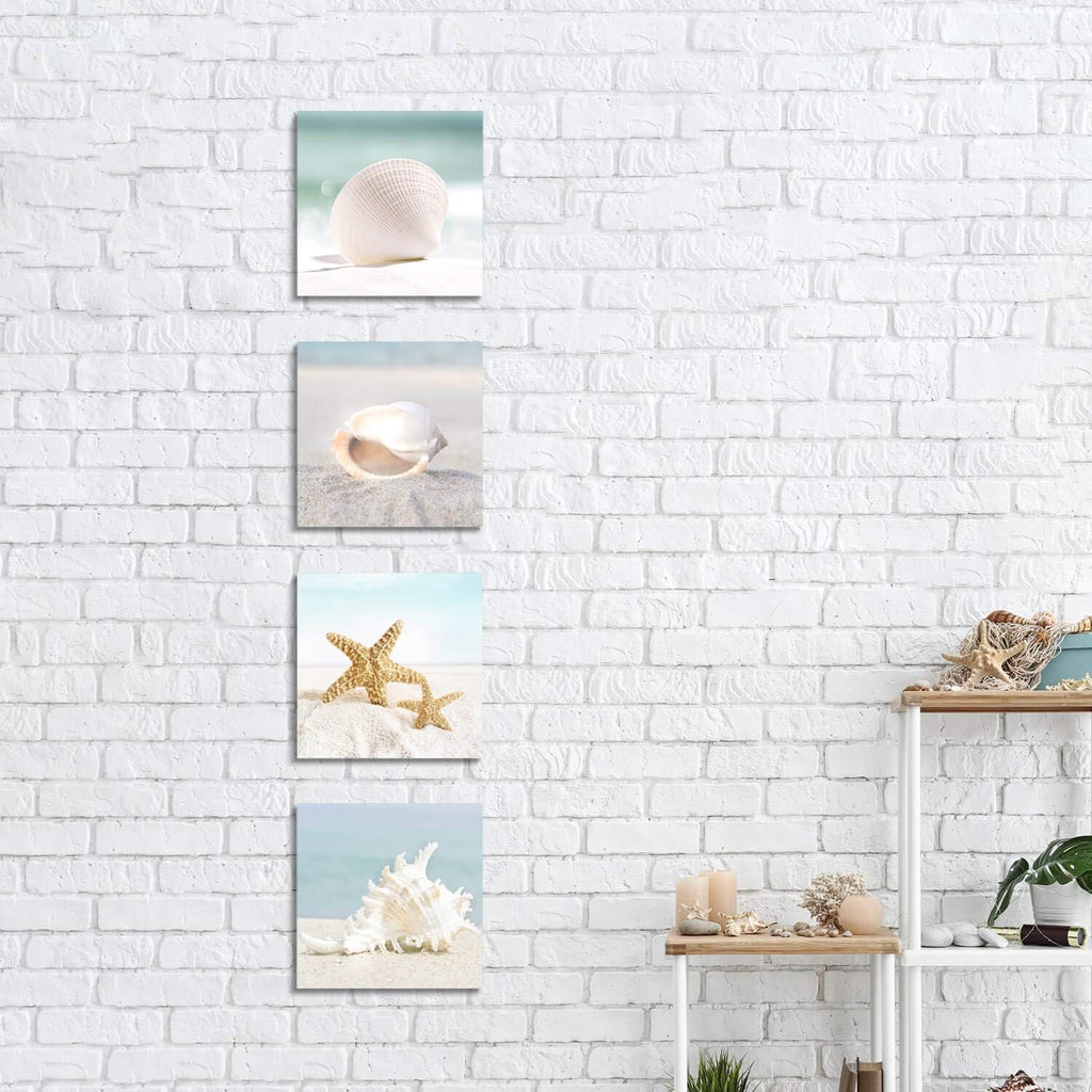 Canvas Wall Art 12W x 12H 4 PCS E5669