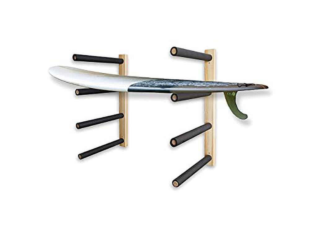Wooden Quad Surfboard Rack A213311