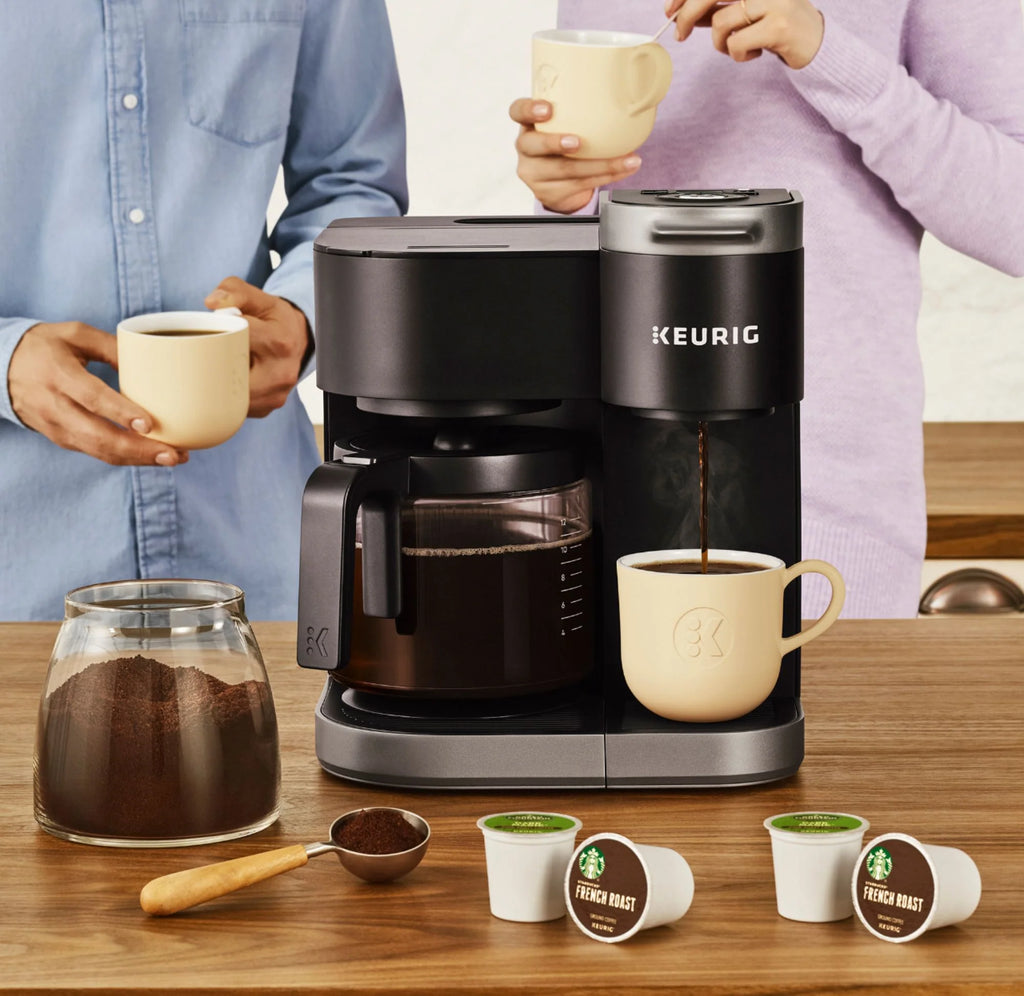 12-Cup Coffee Maker and Single Serve Brewer - Black F4899