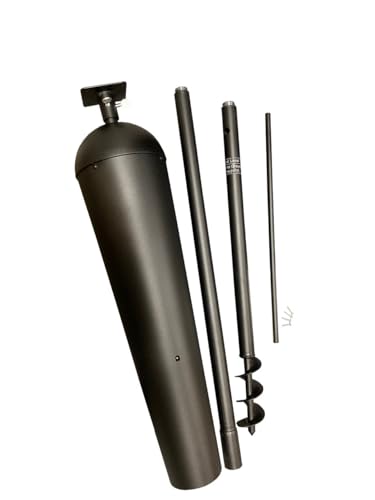 Bird Feeder Mounting Pole with Baffle A829