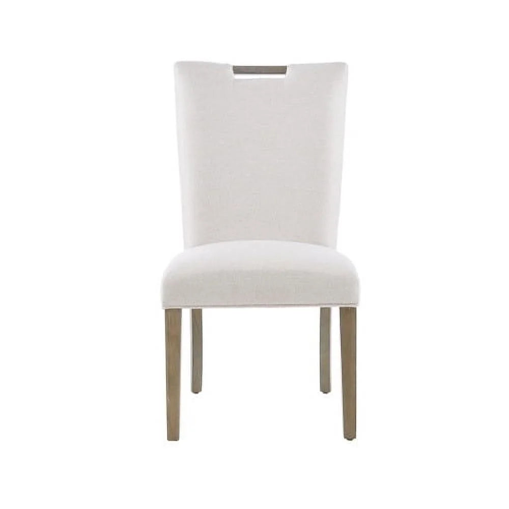 Dining Chair Set of 2 Natural Q8070