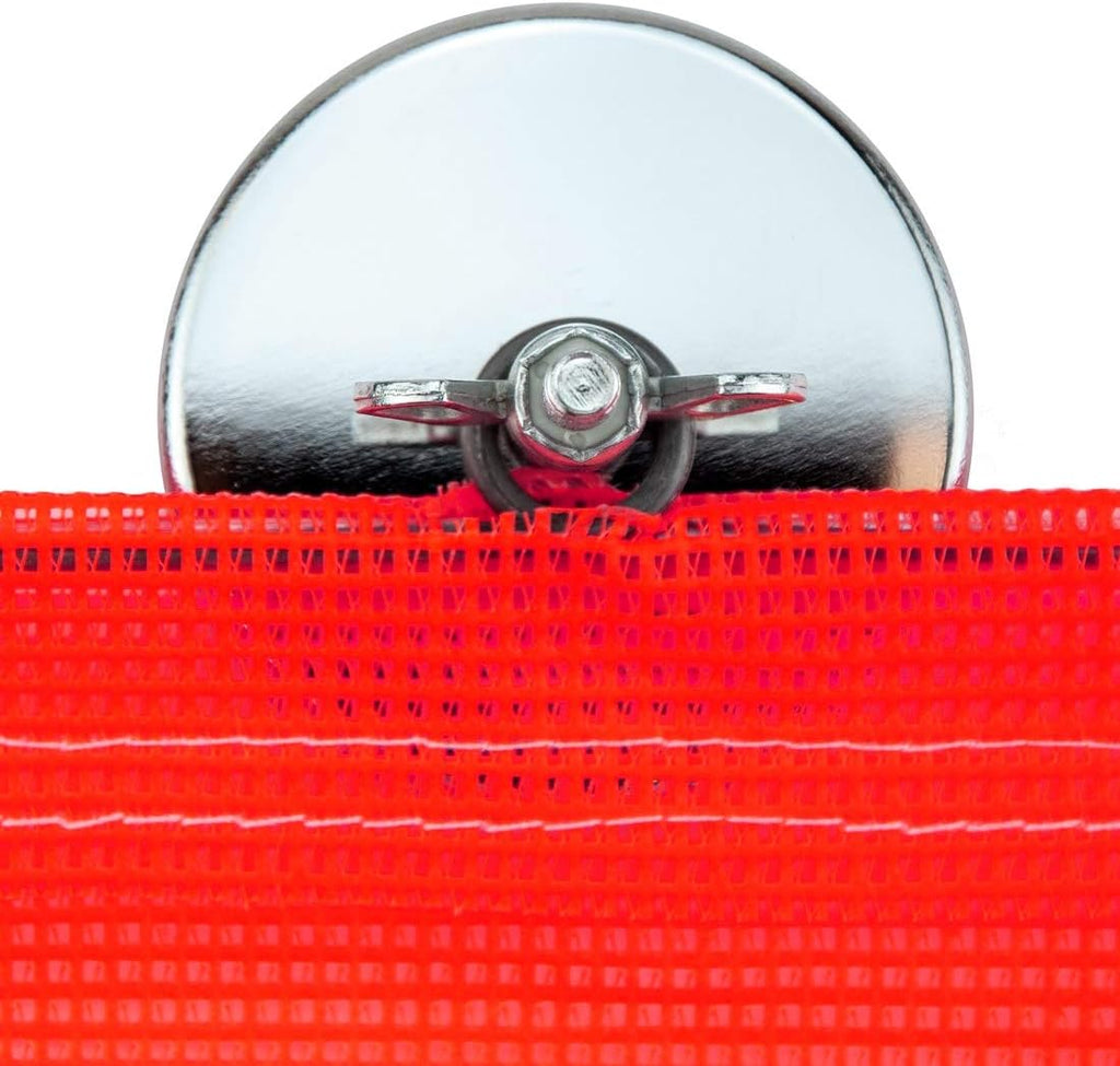 Oversize Load Banner, 4 Magnets, 4 Red Flags, Vented Storage Bag P3933