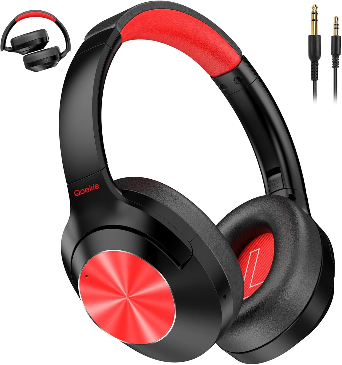Hybrid Active Noise Cancelling Over Ear Bluetooth Headphones, 100H Playtime T136724