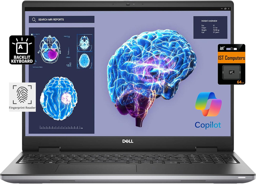 Grey 16" FHD+ Intel 16-Core i9-12950HX 64GB DDR5 1TB SSD Mobile Workstation Laptop Q829