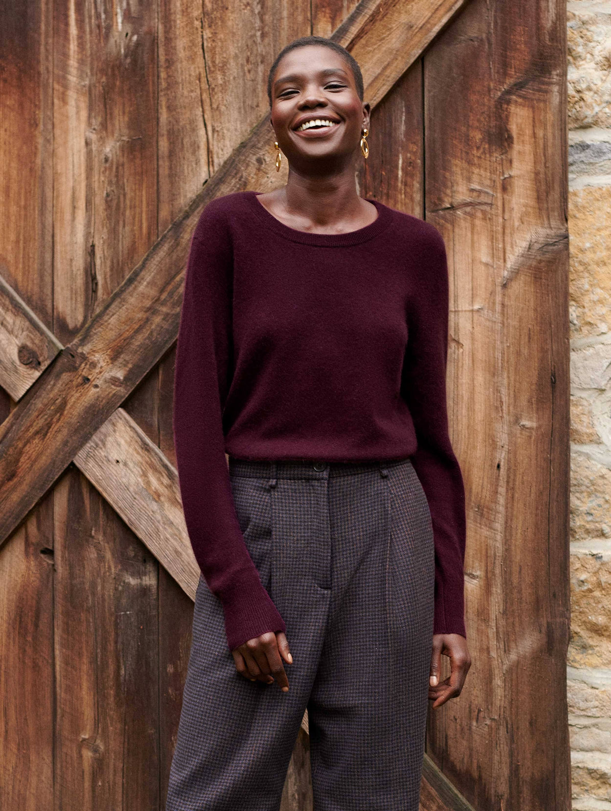 Cashmere Crewneck K8418