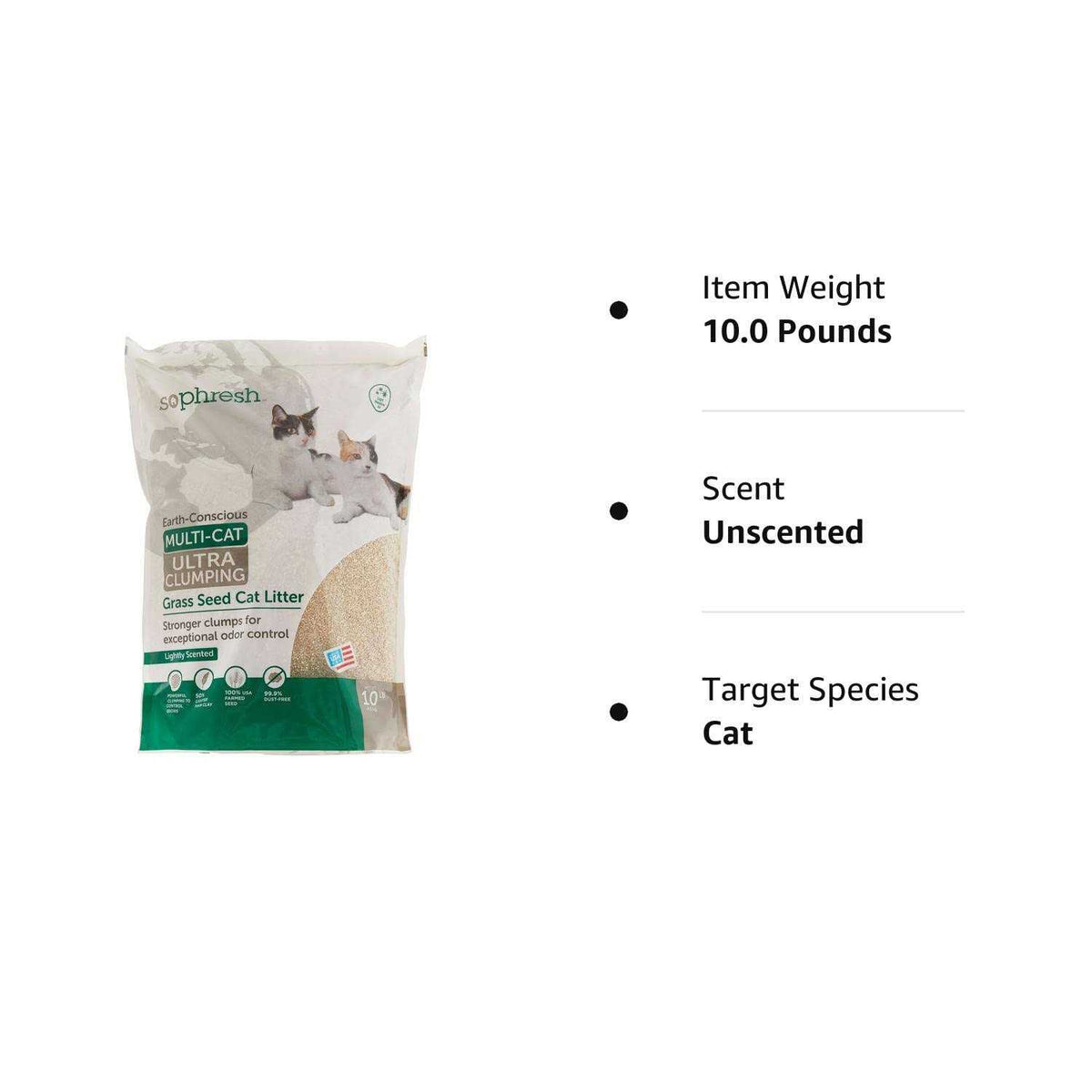 Scented Clumping Grass Seed Cat Litter X129021
